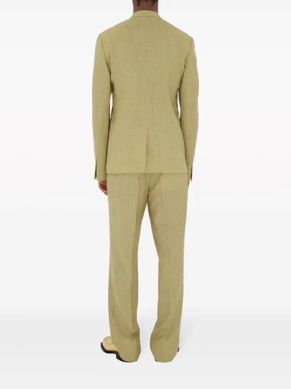 Burberry khaki hot sale suit