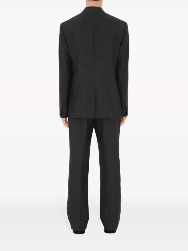 Burberry double-breasted Wool Blazer | Black | FARFETCH