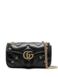 Gucci small GG Marmont shoulder bag - Black