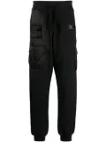 Moschino cargo cotton track pants - Black