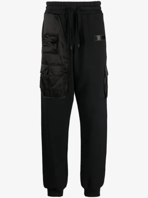 Moschino cargo cotton track pants