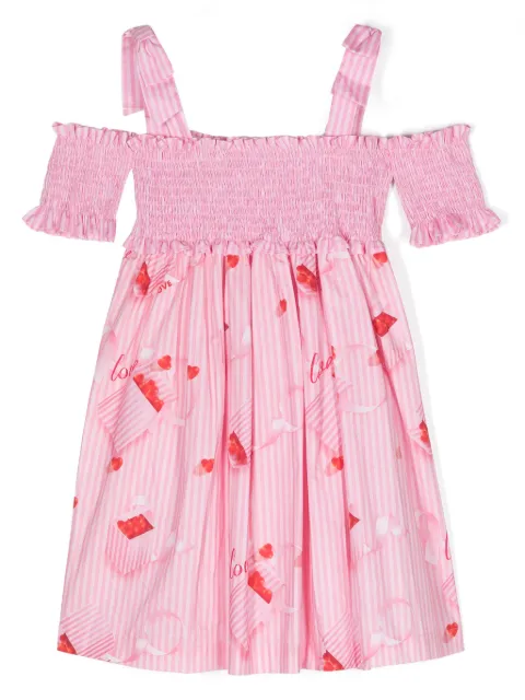 Lapin House striped cotton dress