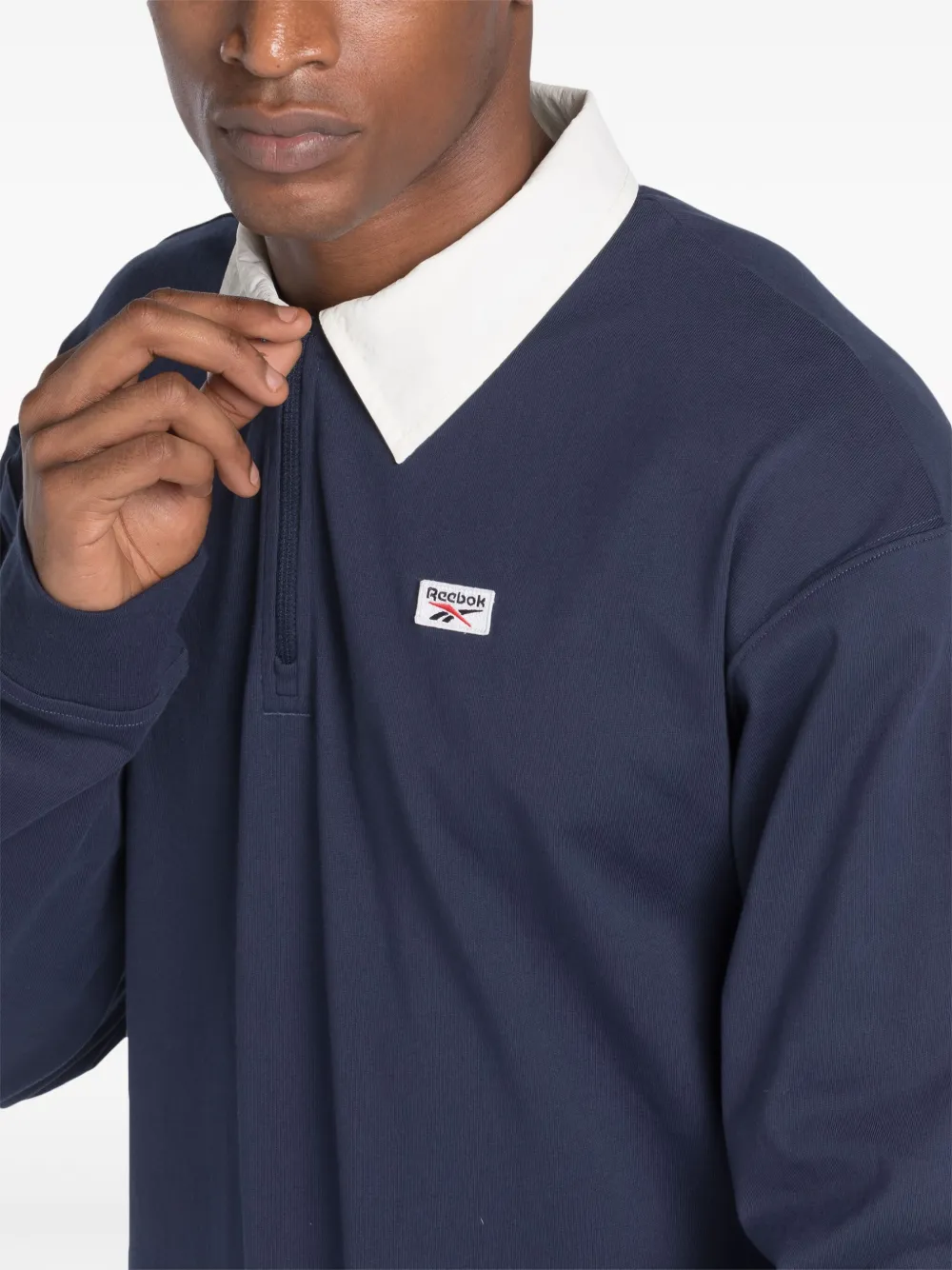 Reebok Sweater met rits Blauw