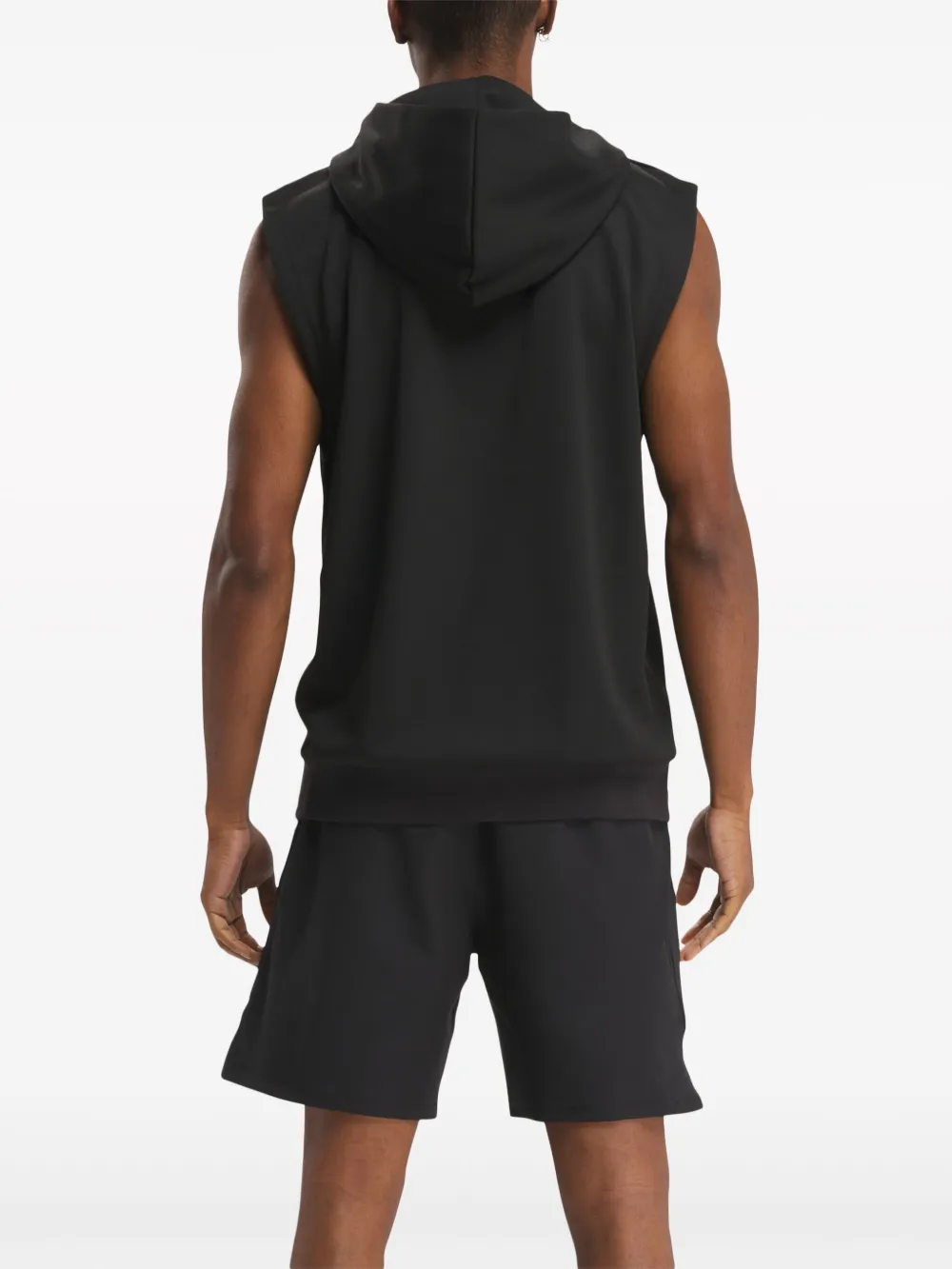 Reebok Hoodie met logoprint Zwart