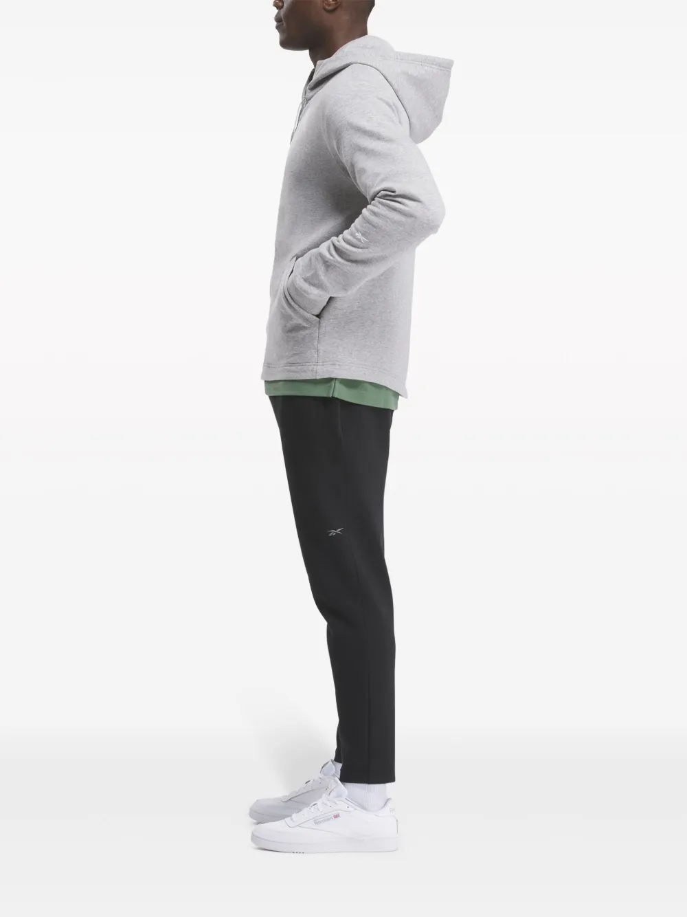 Reebok Hoodie met print Grijs