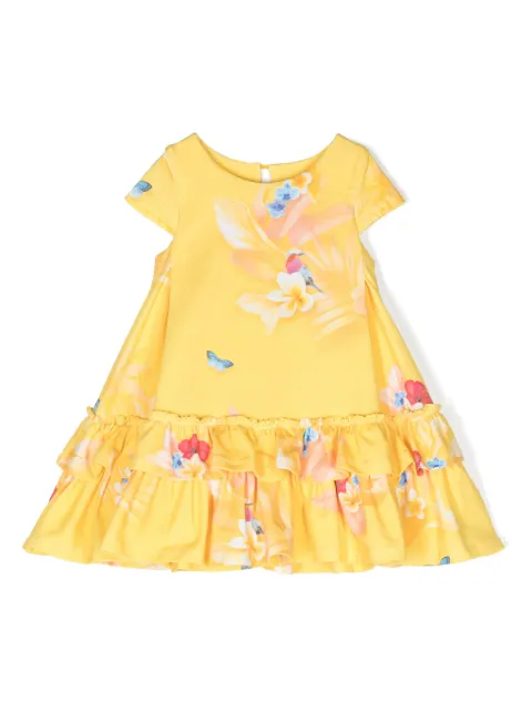 Lapin House vestido con volantes y estampado floral