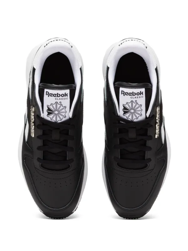 Reebok Classic faux-leather Sneakers Black FARFETCH IN