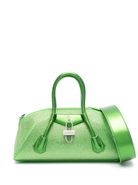 Givenchy mini Antigona Stretch crystal-embellished tote bag