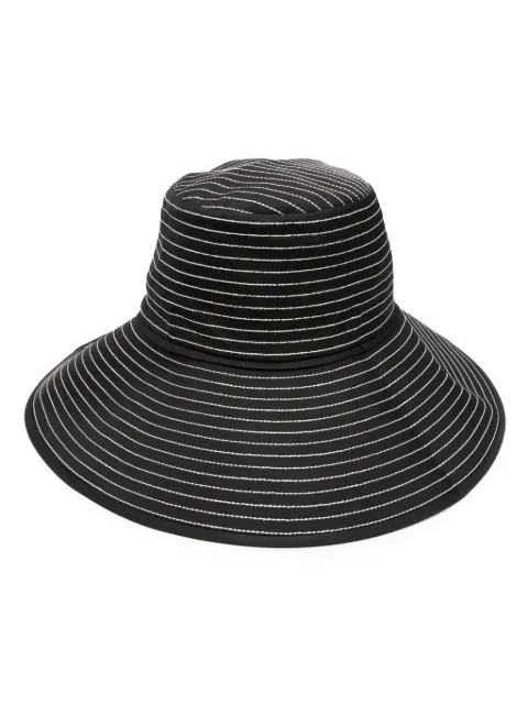 TOTEME striped silk hat