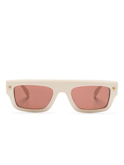 Alexander McQueen Eyewear rectangle-frame sunglasses Men