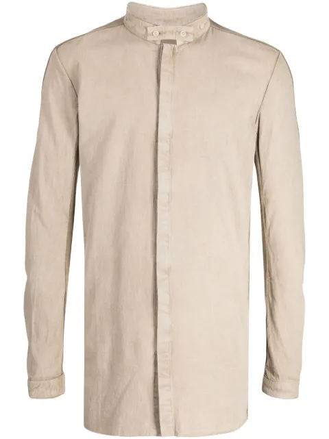 Boris Bidjan Saberi camisa sin cuello