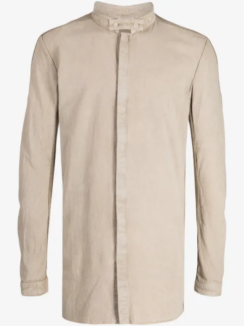 Boris Bidjan Saberi camisa sin cuello