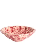 Cabana small Speckled ceramic bowl (19cm) - Pink