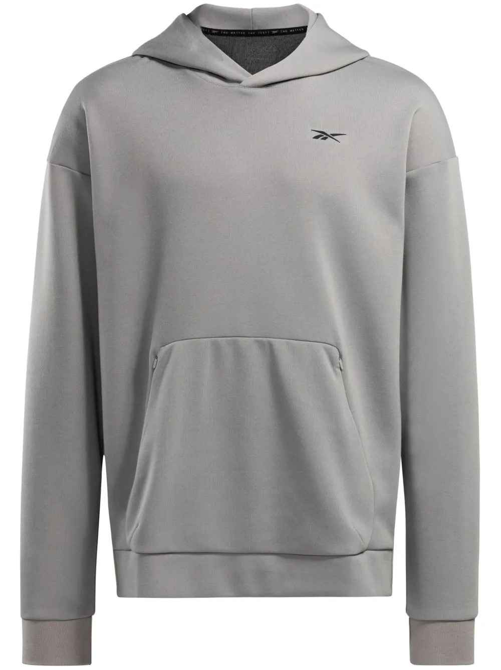 Reebok Felpa con cappuccio - Grigio