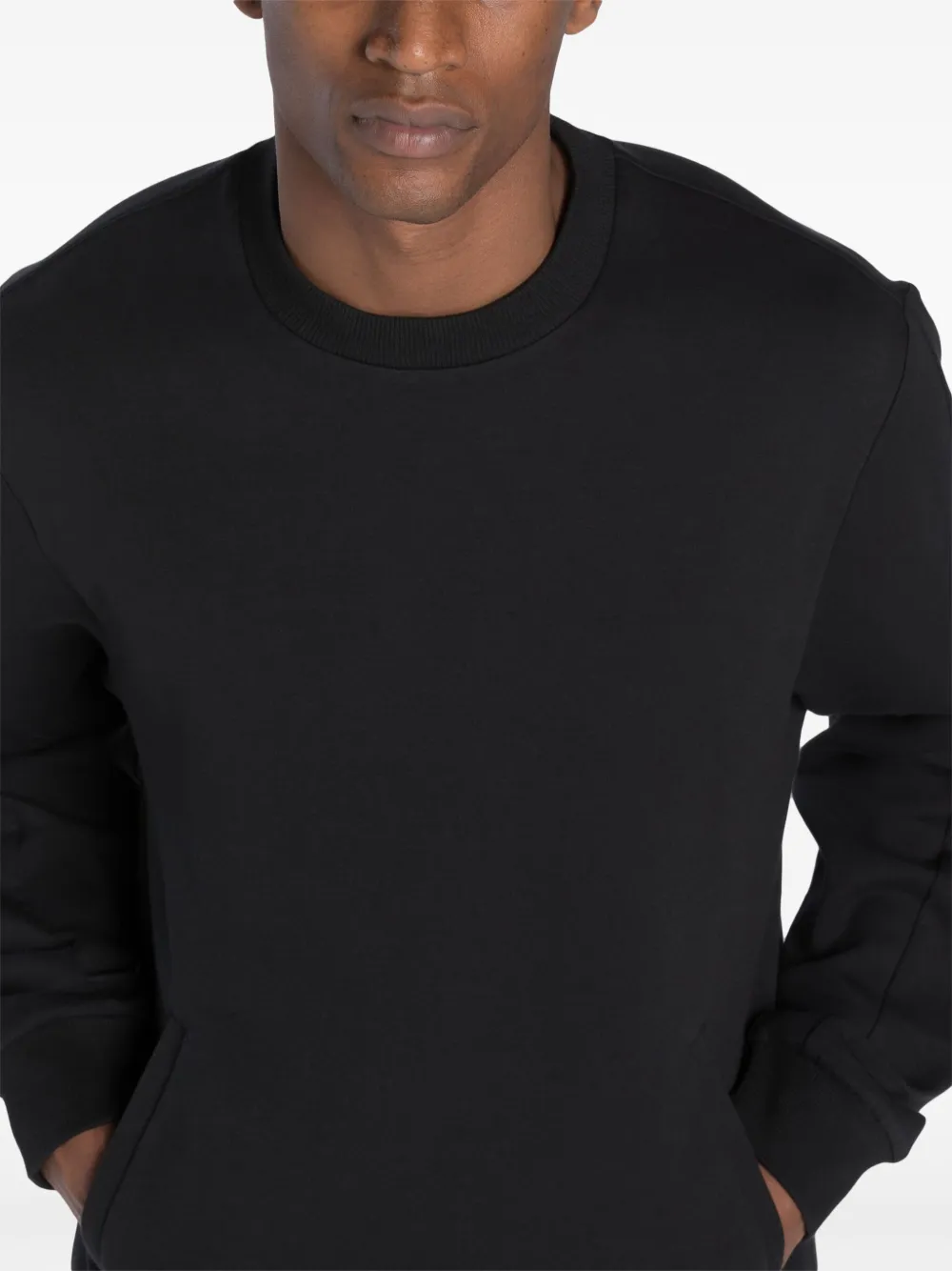 Reebok Hoodie met ronde hals Zwart