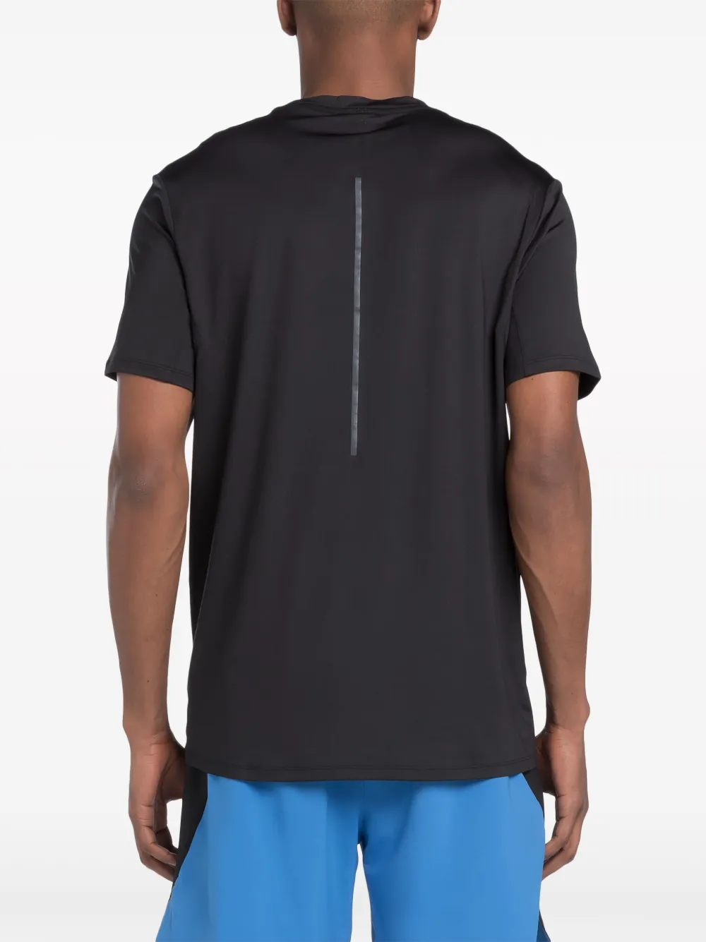 Reebok T-shirt met print Zwart