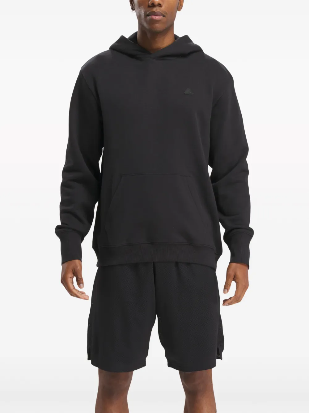 Reebok Hoodie met print Zwart