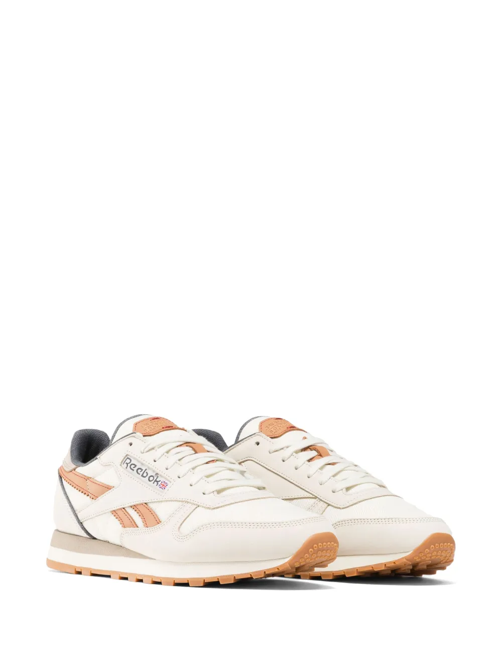 Reebok classic leather mens orange clearance