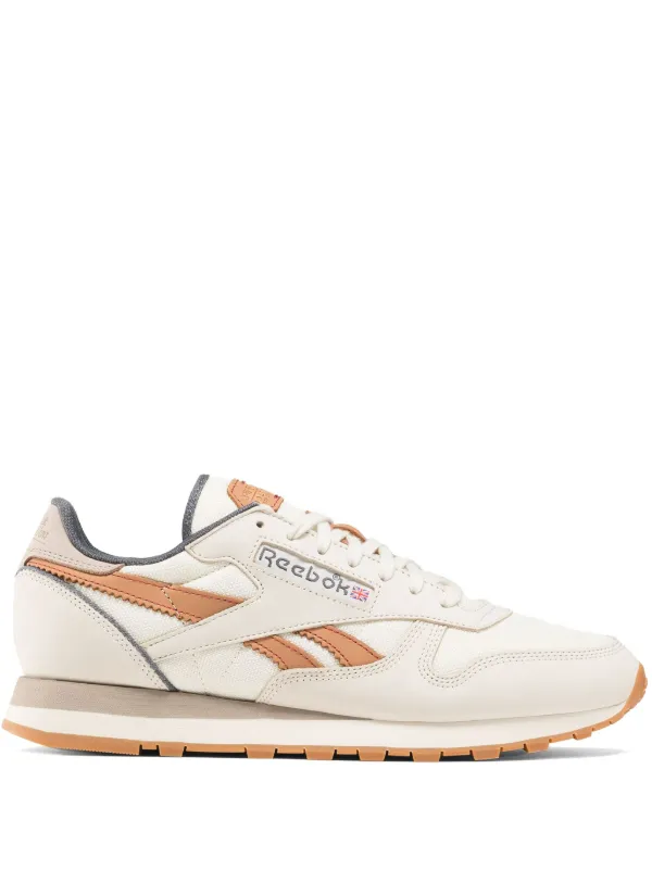 Reebok white orange hot sale