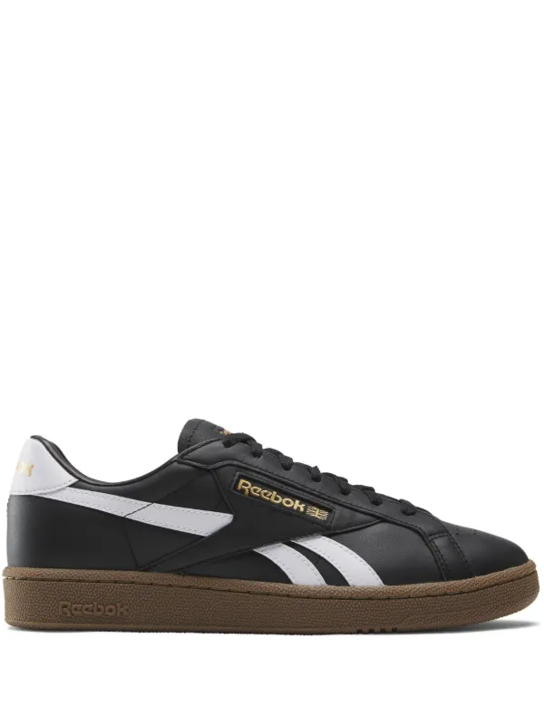 Reebok club c black gum hotsell