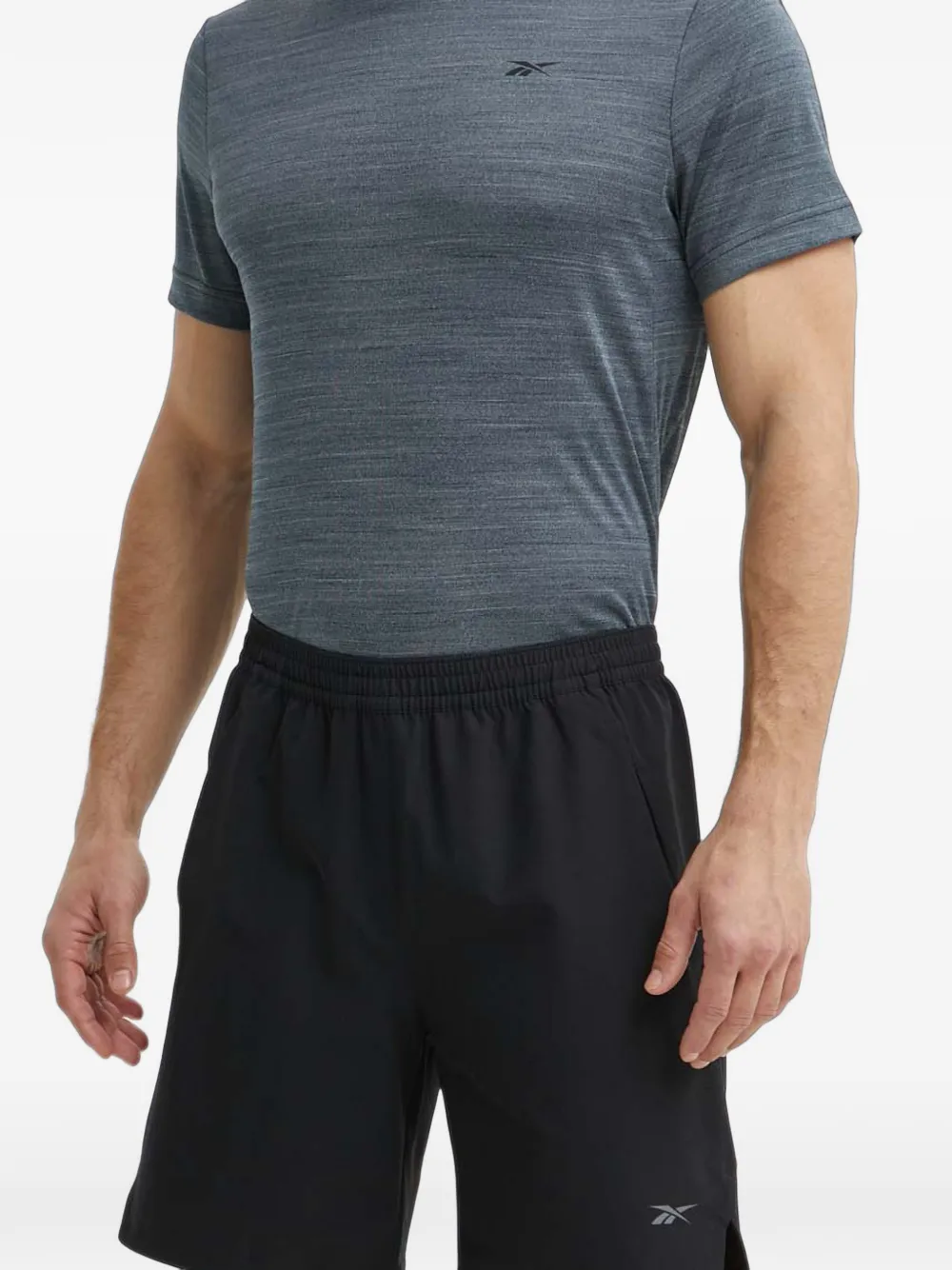 Reebok logo shorts Zwart