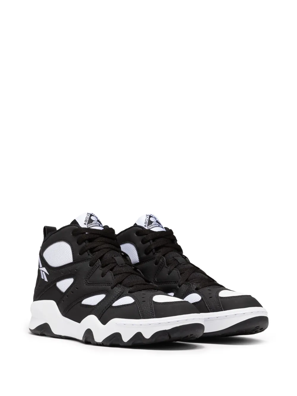 Reebok ATR Decimator high-top sneakers met vlakken Zwart