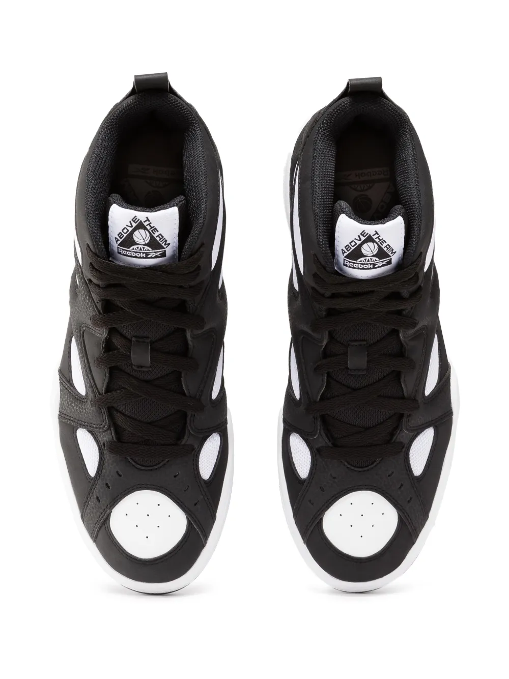 Reebok ATR Decimator panelled high-top sneakers Black