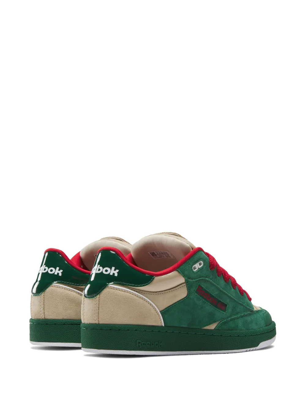 Shop Reebok Club C Bulc Sneakers In 绿色