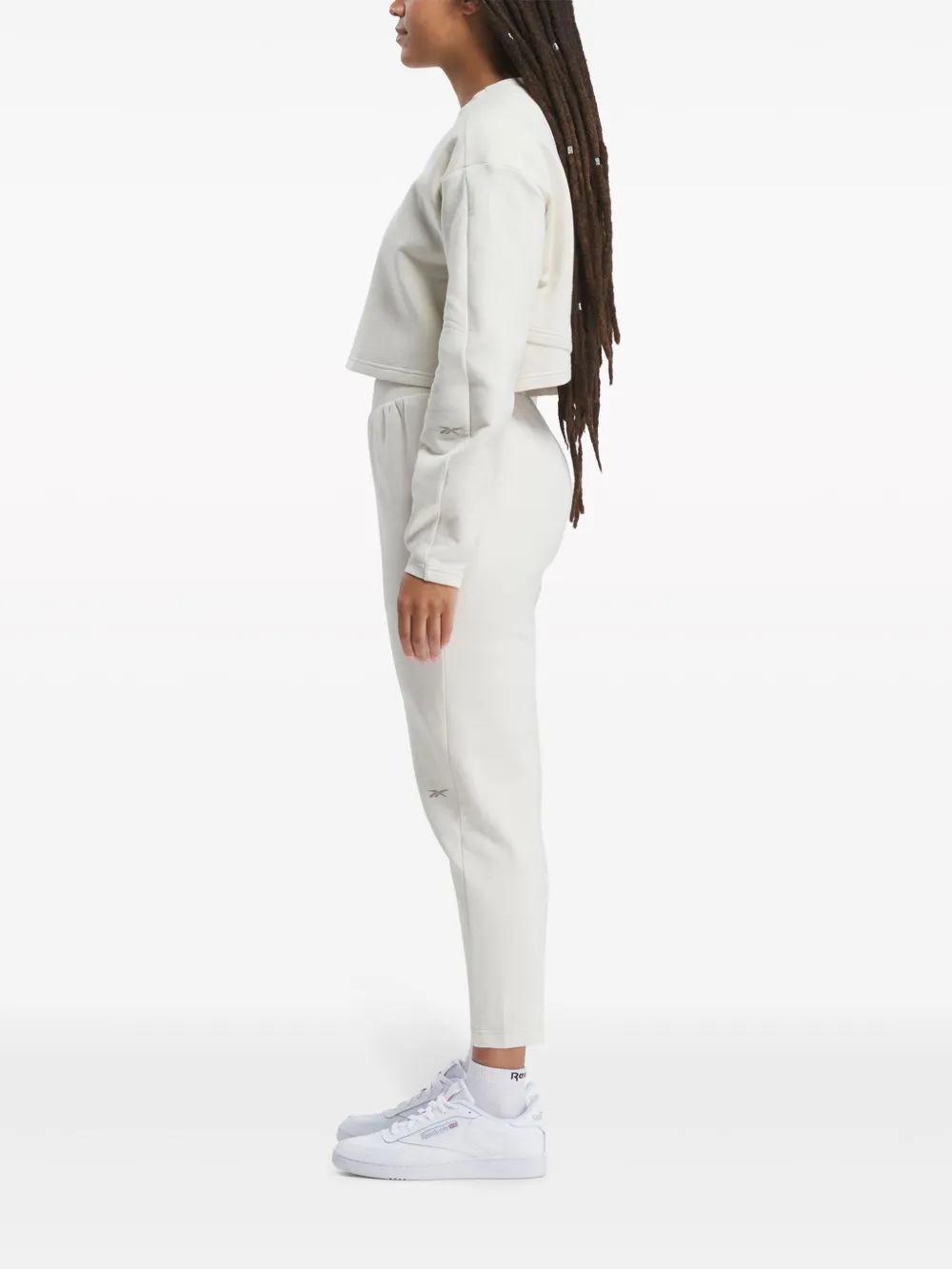 Reebok Cropped sweater Beige