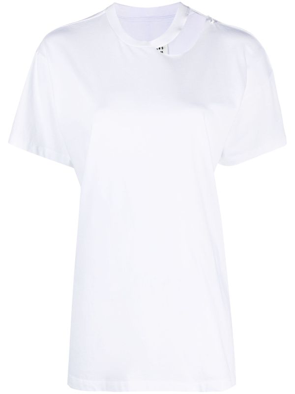 MM6 Maison Margiela カットアウト Tシャツ - Farfetch