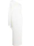 Solace London The Lilia one-shoulder dress - White