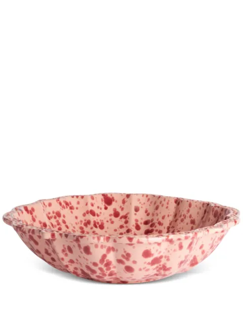 Cabana Speckled ceramic serving bowl (34cm)