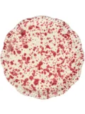 Cabana Speckled dessert plate - Red