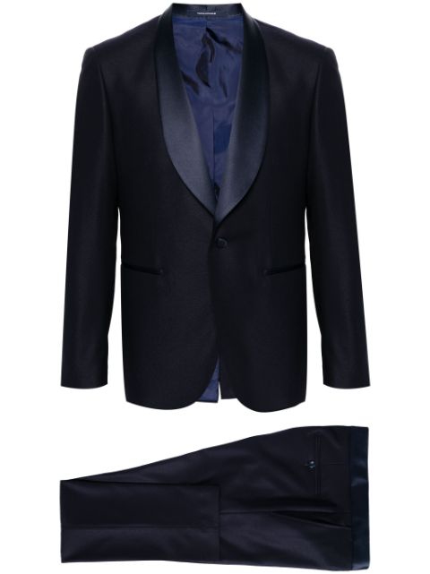 Tagliatore shawl-lapels single-breasted dinner suit Men