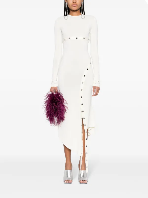 ワンピース THE ATTICO Women Dresses 250WCA00394CCC052AA 001 WHITE White mini dress for Women | THE ATTICO®