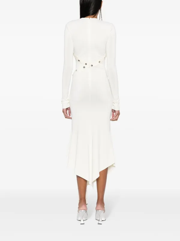 ワンピース THE ATTICO Women Dresses 250WCA00394CCC052AA 001 WHITE White mini dress for Women | THE ATTICO®