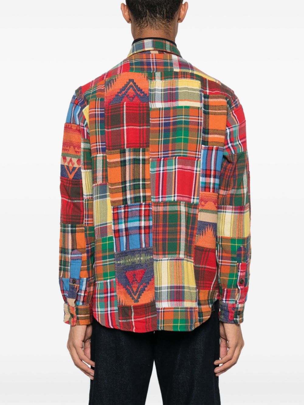 Polo Ralph Lauren patchwork flannel shirt Men