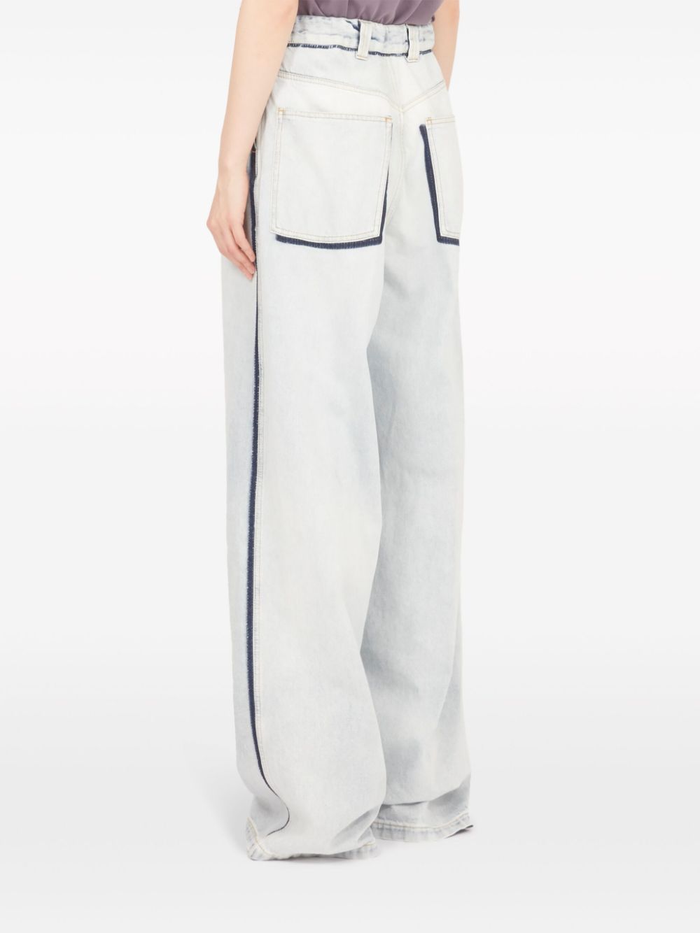 Maison Margiela Memory wide-leg jeans Women