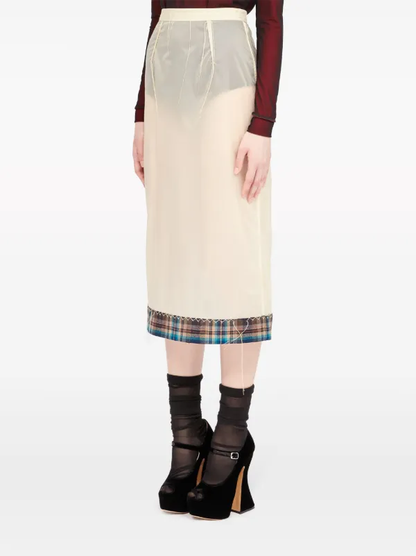 Maison Margiela x Pendleton チェックトリム セミシアー