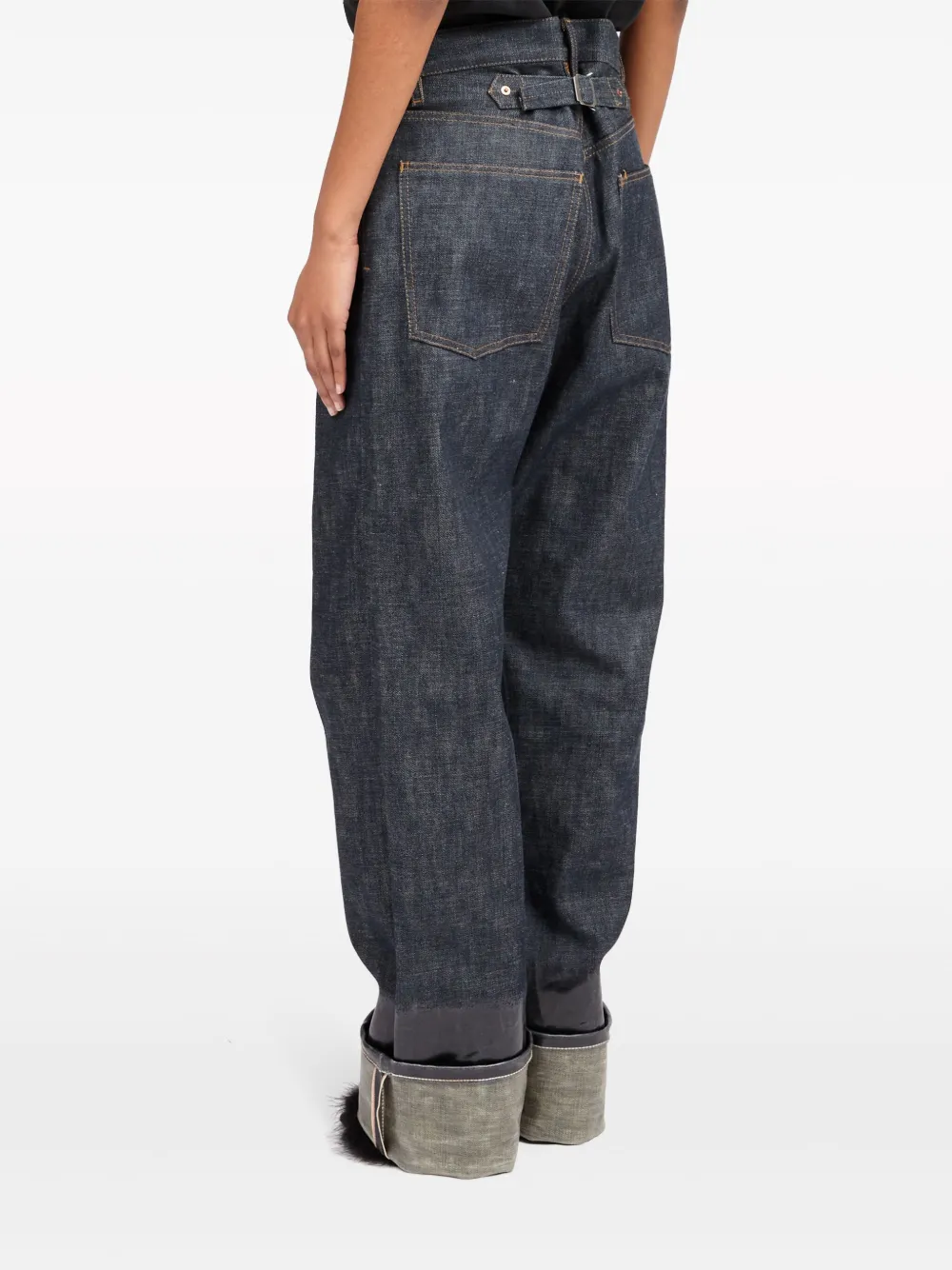 Maison Margiela ラッカー ストレートジーンズ - Farfetch 