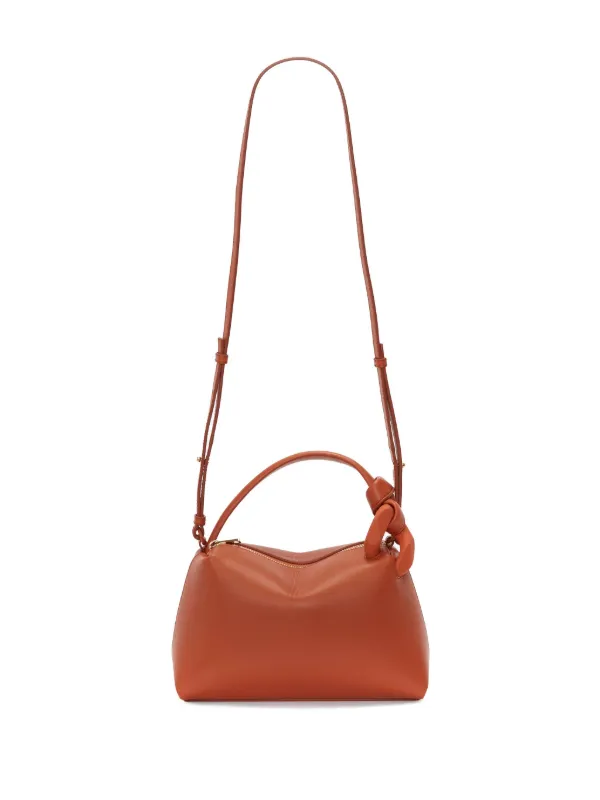JW Anderson Corner レザー ショルダーバッグ S | ブラウン