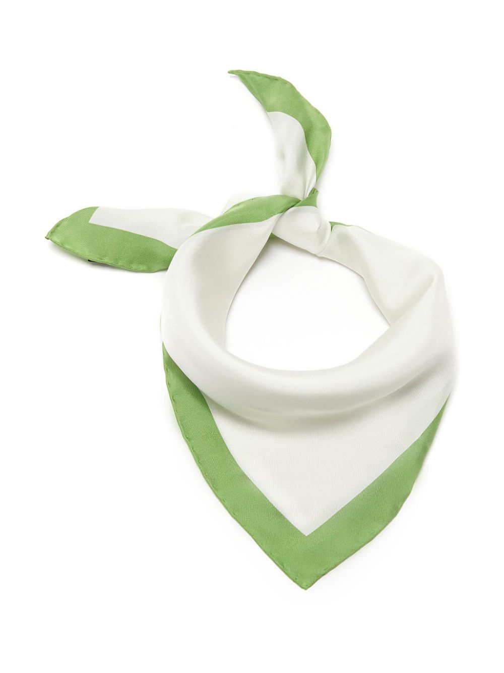 Shop Jw Anderson Graphic-print Silk Scarf In White