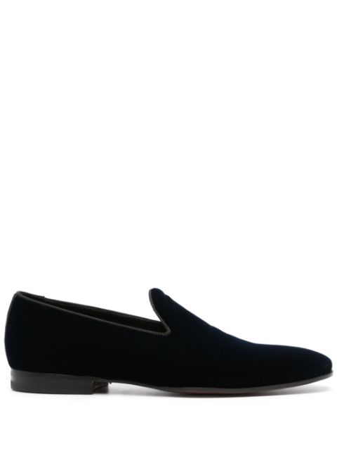 Tagliatore slip-on velvet loafers Men