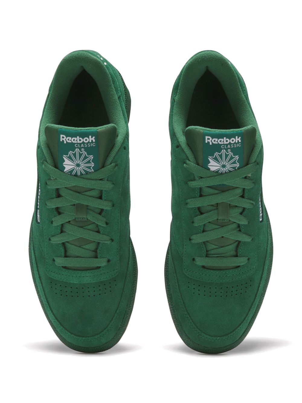 Shop Reebok Club C 85 Sneakers In Green