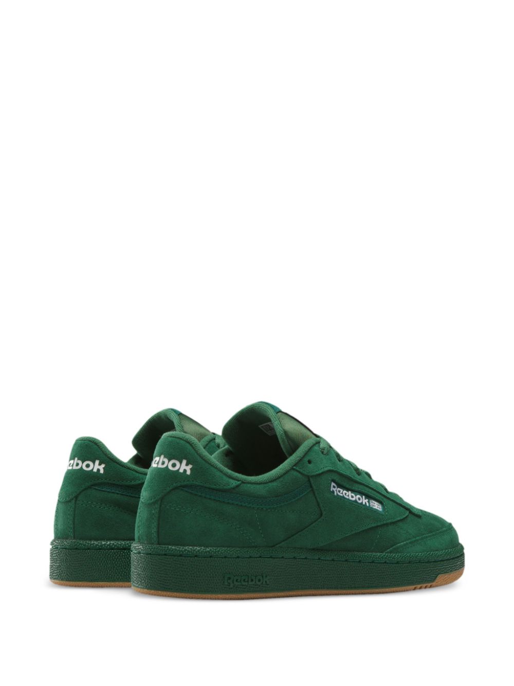 Shop Reebok Club C 85 Sneakers In Green