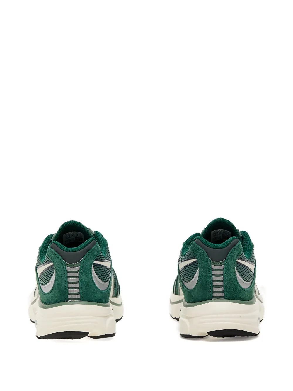 Reebok Suede-panel Mesh Trainers In Green