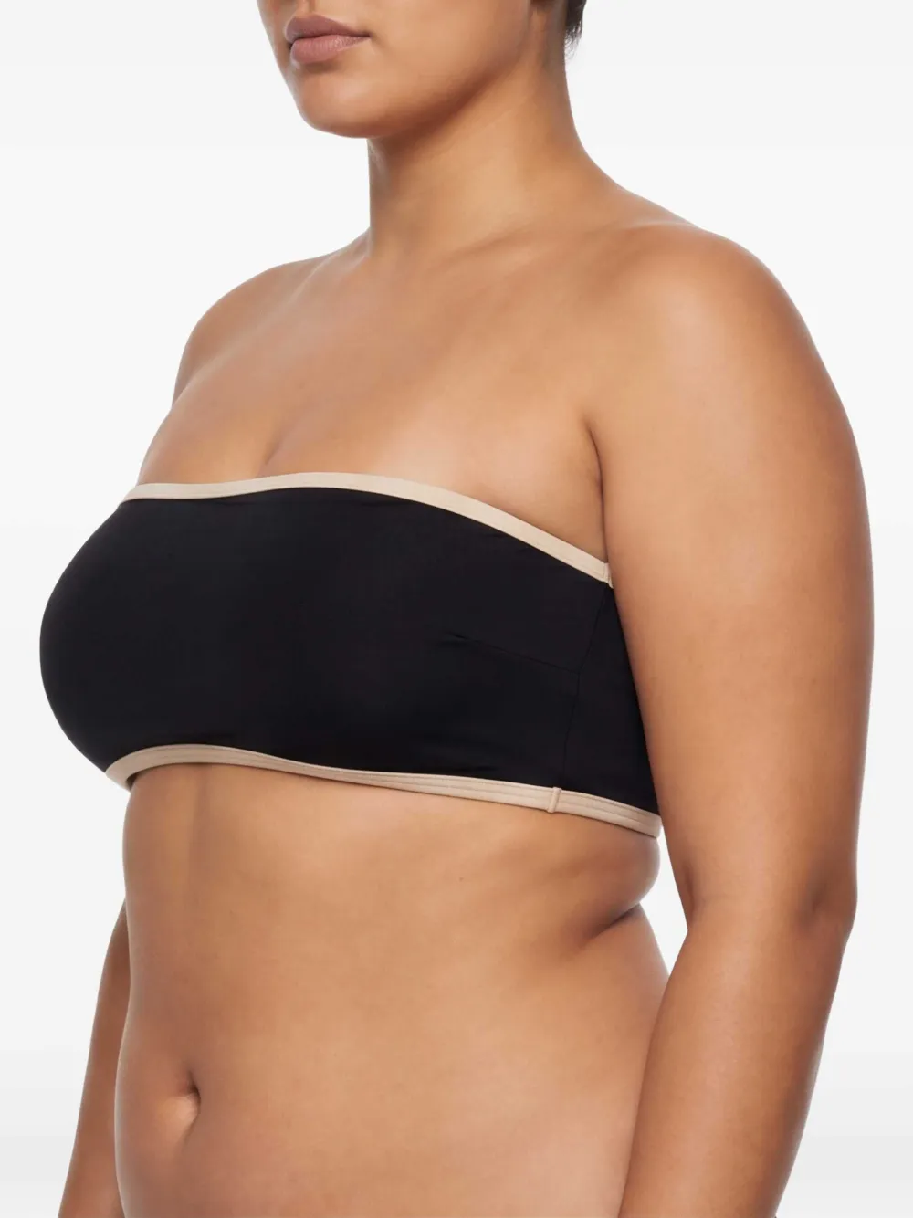TOTEME Bikinitop met contrasterende afwerking Zwart