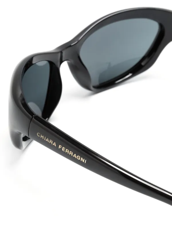 Chiara Ferragni Sky Eye cat-eye Sunglasses | Black | FARFETCH display picture 3
