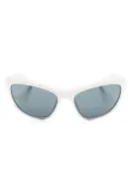 Chiara Ferragni oval-shape sunglasses - White