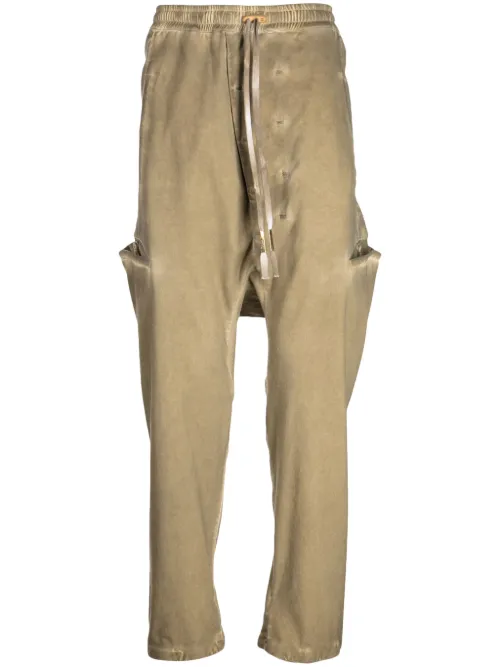 Pantalon sarouel à lien de resserrage - Boris Bidjan Saberi - Modalova